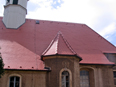 Kirche Rabenau, Biberschwanzdeckung